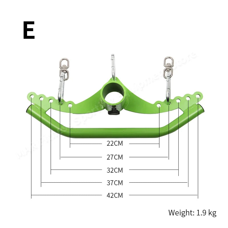 Rotating V-Bar Cable Handle
