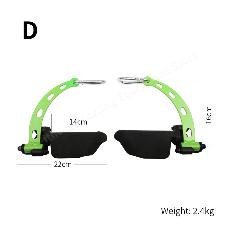 Rotating V-Bar Cable Handle
