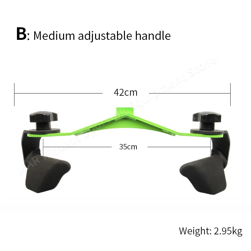 Rotating V-Bar Cable Handle