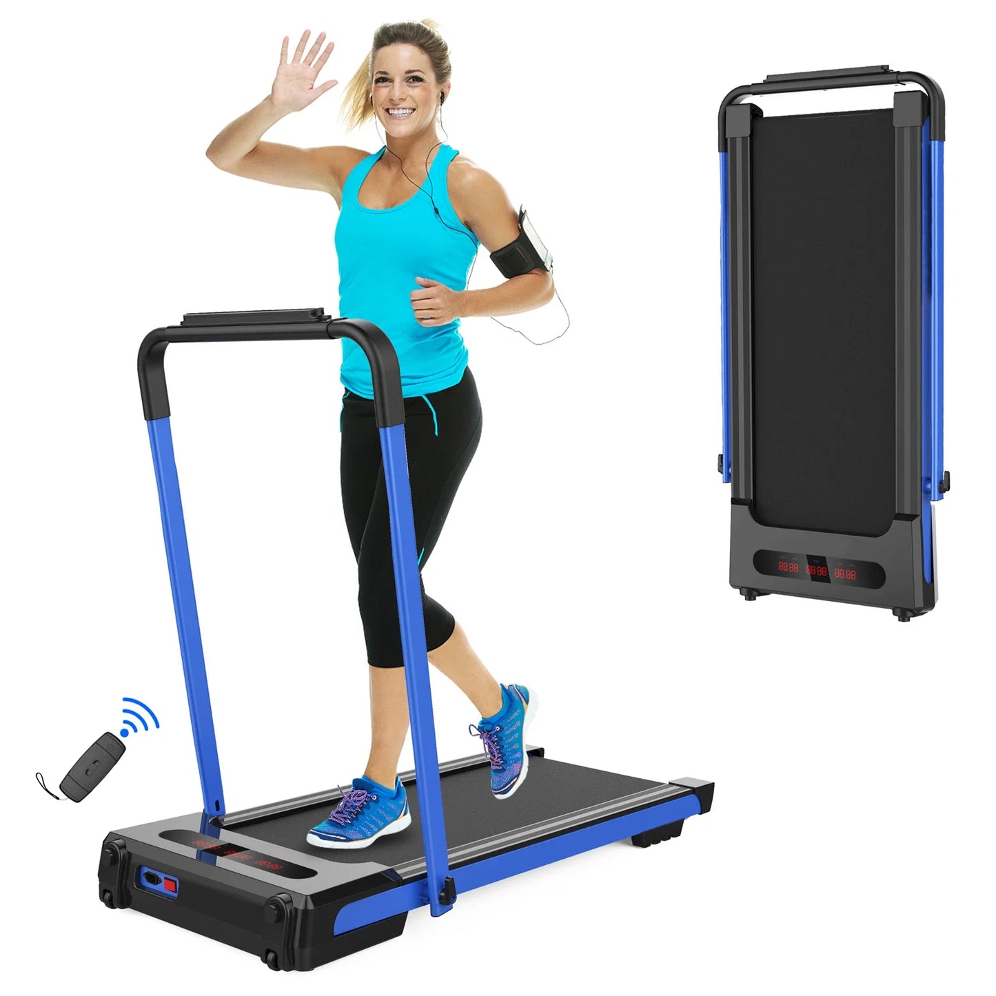Foldable Smart Walking Treadmill