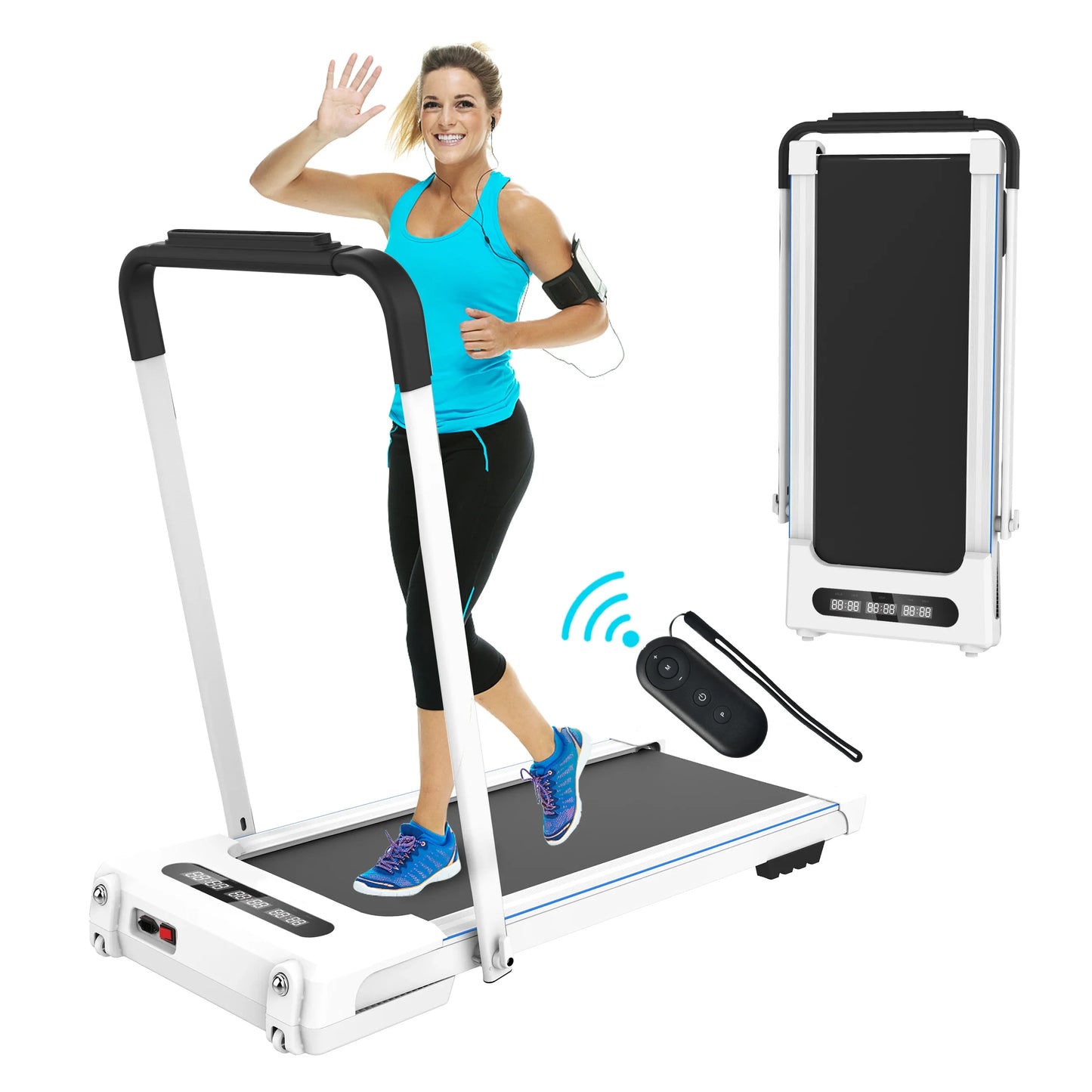 Foldable Smart Walking Treadmill