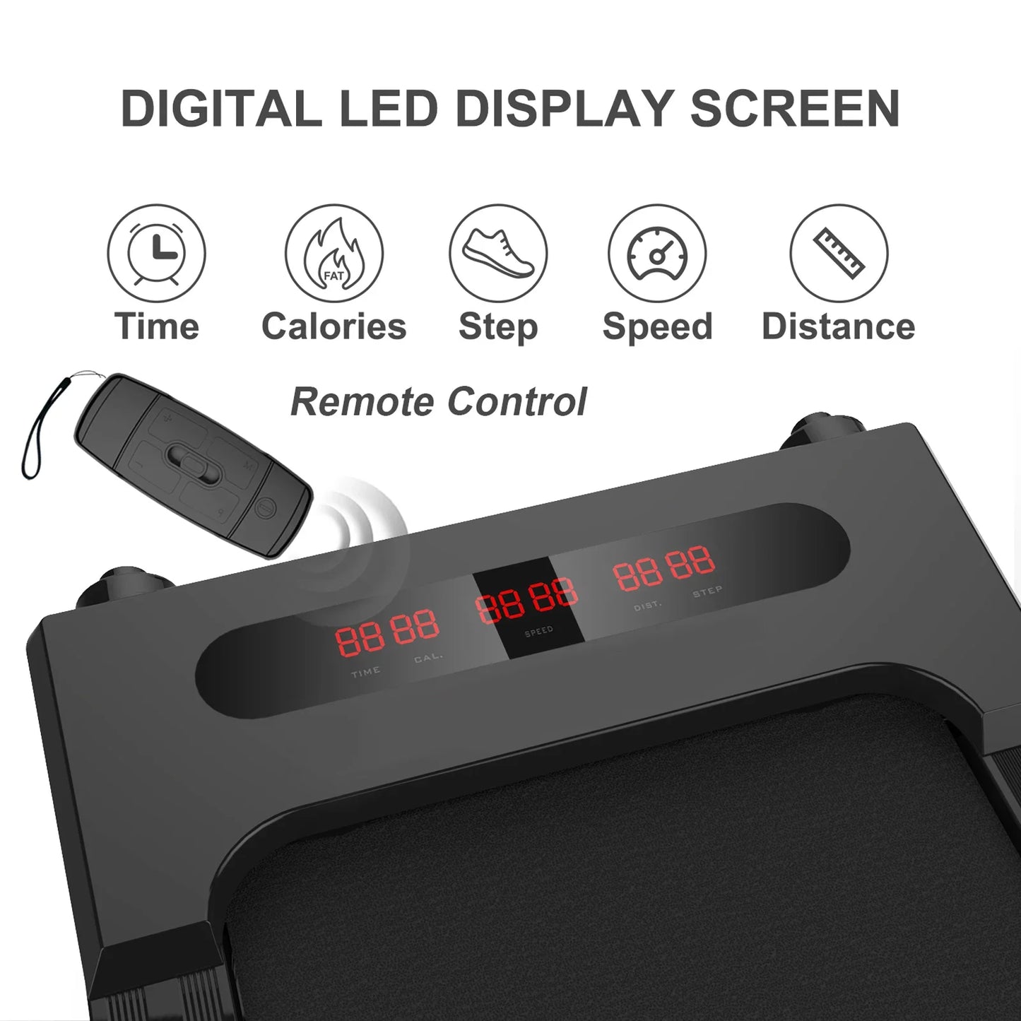 Foldable Smart Walking Treadmill