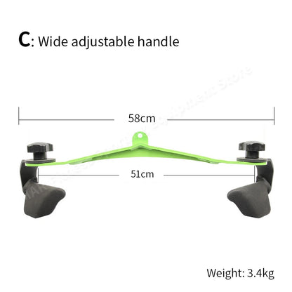 Rotating V-Bar Cable Handle