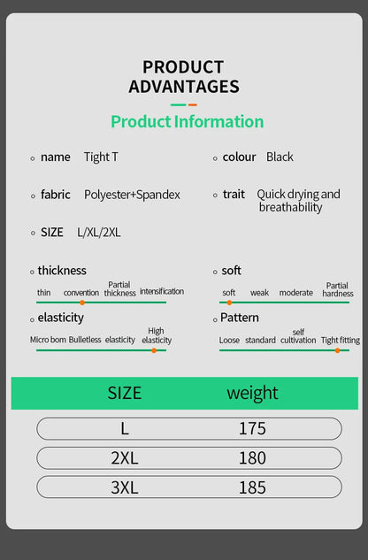 Men’s Compression Sports Suit